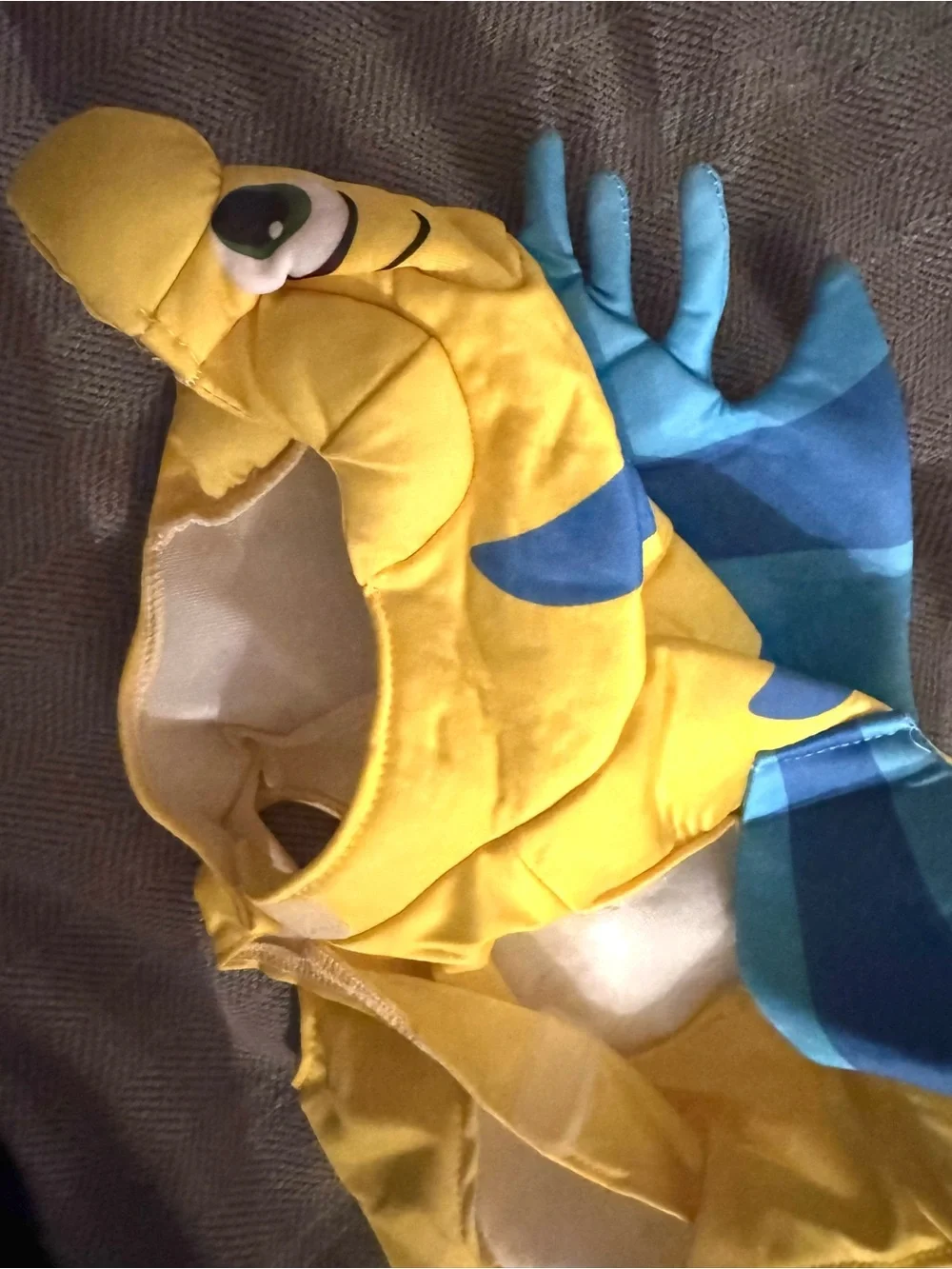 Disney flounder fish pet dog Halloween costume